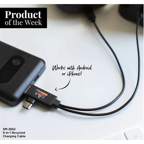 5-in-1 Recycled Charging Cable