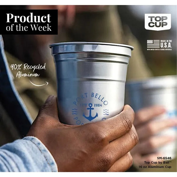 Top Cup Aluminum Cup 16oz.