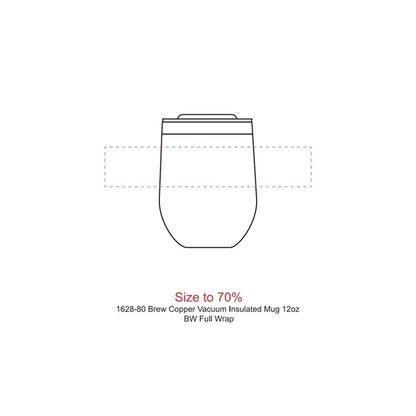 Brew Copper Vacuum Insulated Mug 12oz