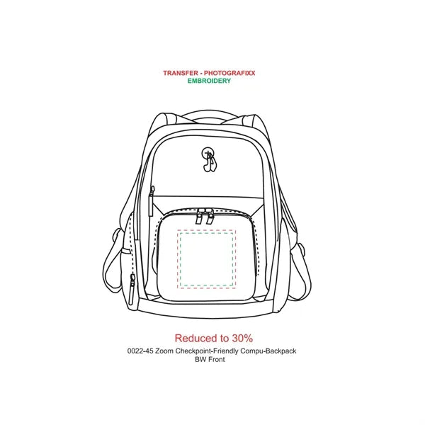 Zoom TSA 15" Computer Backpack