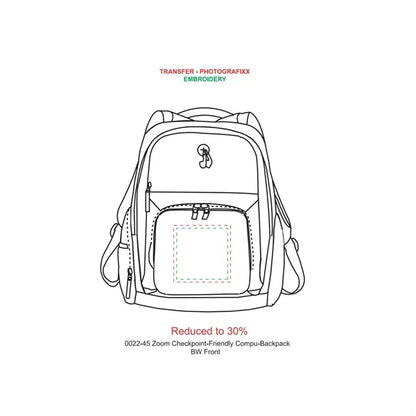 Zoom TSA 15" Computer Backpack