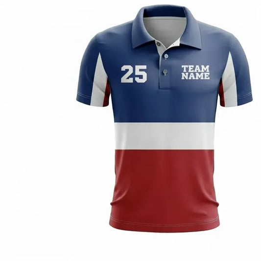 125G Waffle Grid Short Sleeve Polo shirt Sublimated