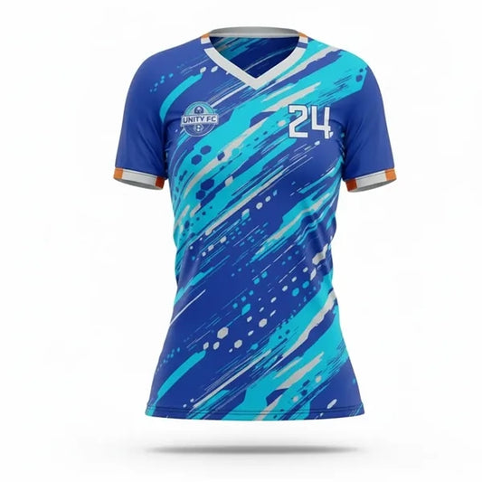 Women's Full Color Spandex Soccer Jersey 180G