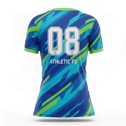 Women's Sublimated Birdseye Mesh Soccer Jersey 160G