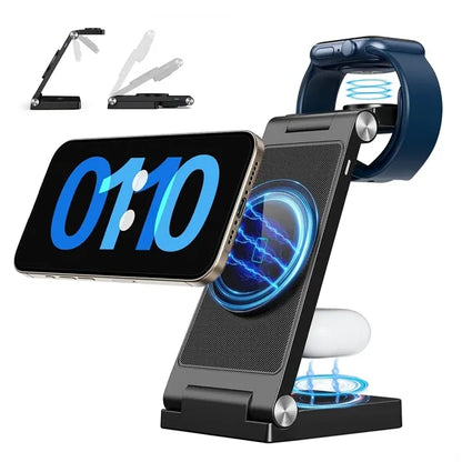 Traveling Wireless Mag-Safe Fast Charging Station