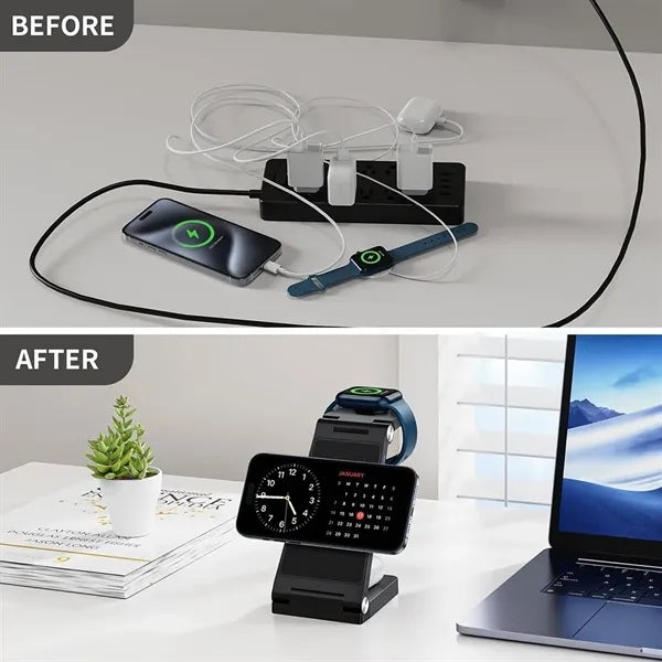 Traveling Wireless Mag-Safe Fast Charging Station