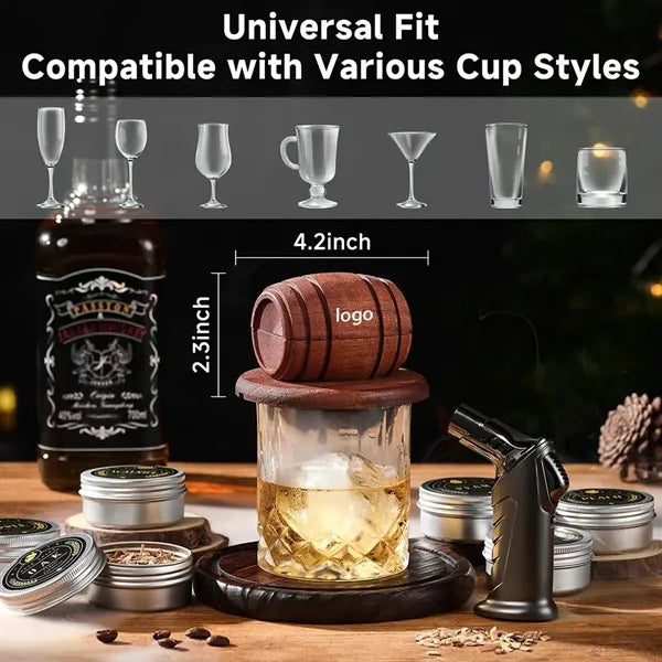 Whiskey Smoker Kit Cocktail Smoker Infuser Kit