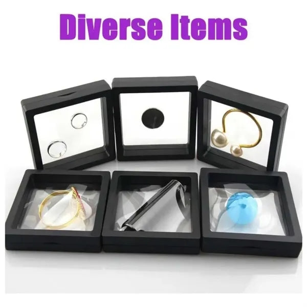 3D Floating Jewelry Storage Box
