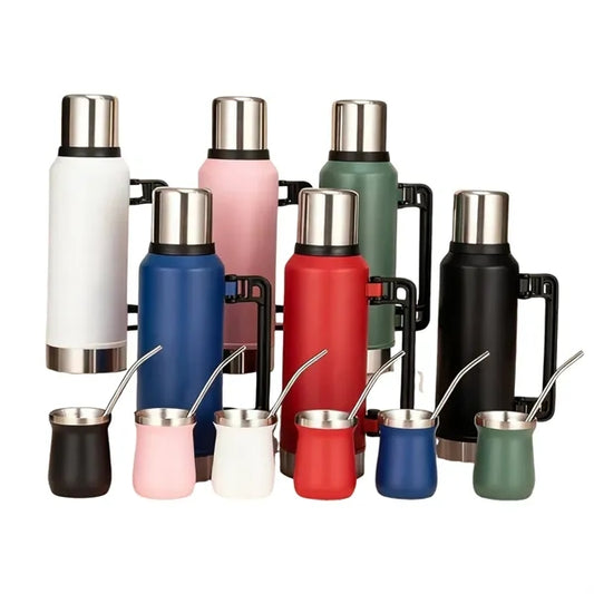 35 Oz Wide Mouth Leakproof Insulated Stainless Steel Bottle