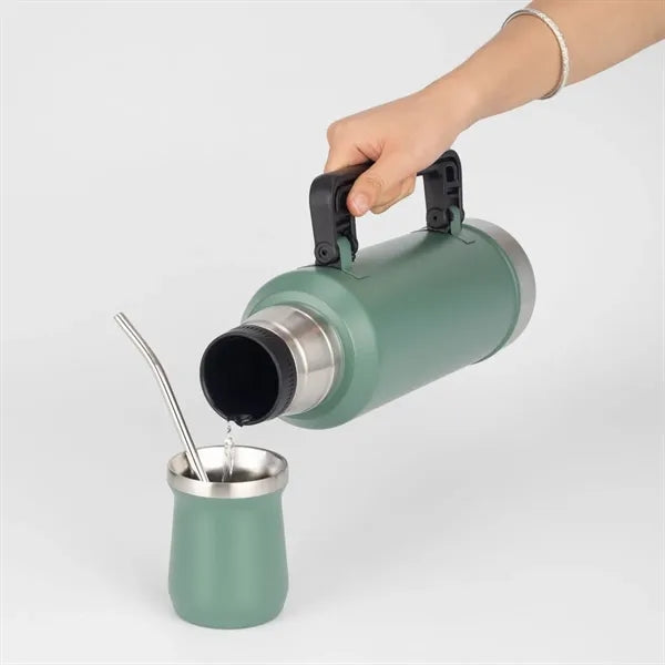 35 Oz Wide Mouth Leakproof Insulated Stainless Steel Bottle