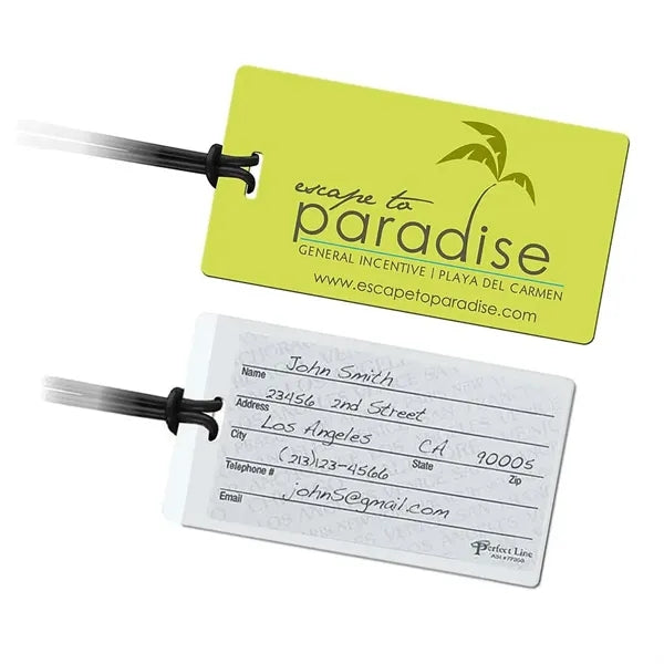 50 Mil Executive Tag - White