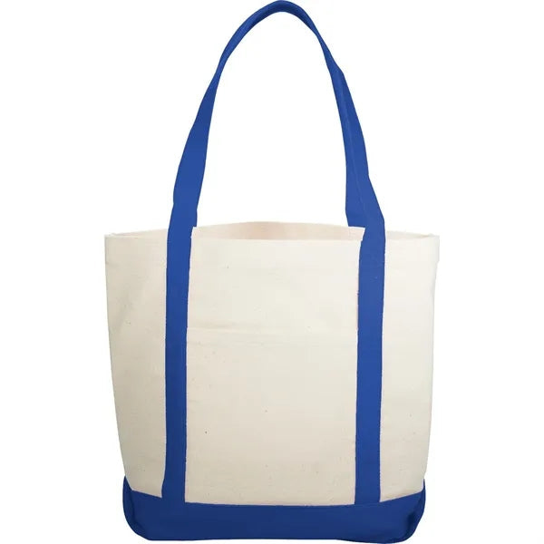Cotton Canvas Boat Tote