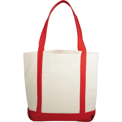 Cotton Canvas Boat Tote