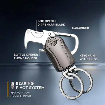 Keychain Multitool Fidget Spinner Toys