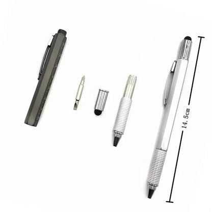 6 in 1 Touch Screen Stylus Screwdriver Ruler Pen