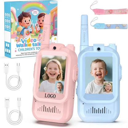 Children Vedio Walkie Talkies Toy with Screen Display
