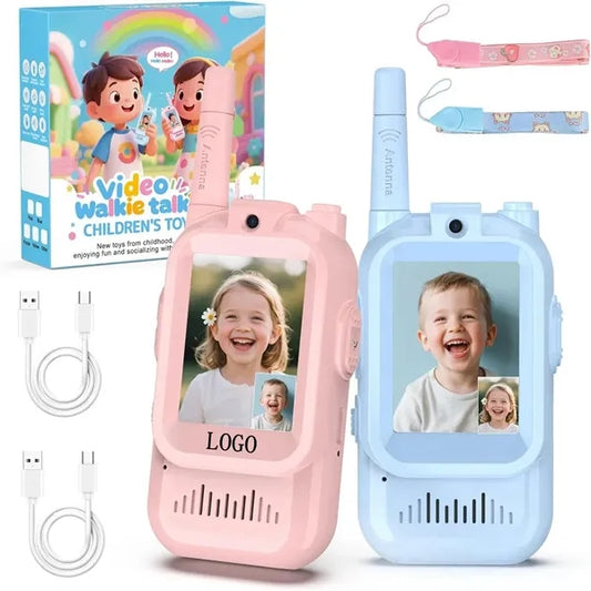 Children Vedio Walkie Talkies Toy with Screen Display