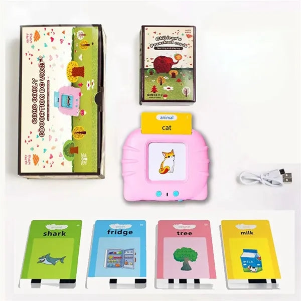 Talking Flash Cards for Toddlers Language Learning