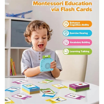 Talking Flash Cards for Toddlers Language Learning