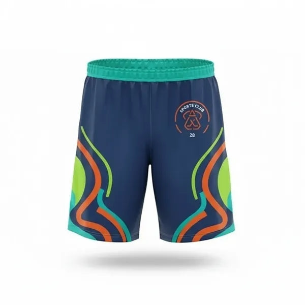 Full Color Poly Spandex Training Shorts Unisex