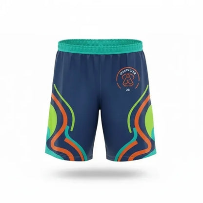 Full Color Poly Spandex Training Shorts Unisex