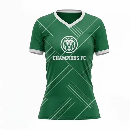 Women's Mesh Short Sleeve Sublimated Soccer Jersey