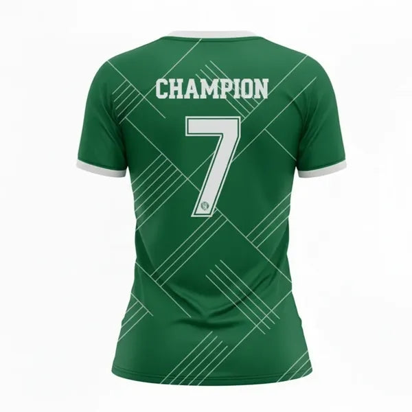 Women's Mesh Short Sleeve Sublimated Soccer Jersey