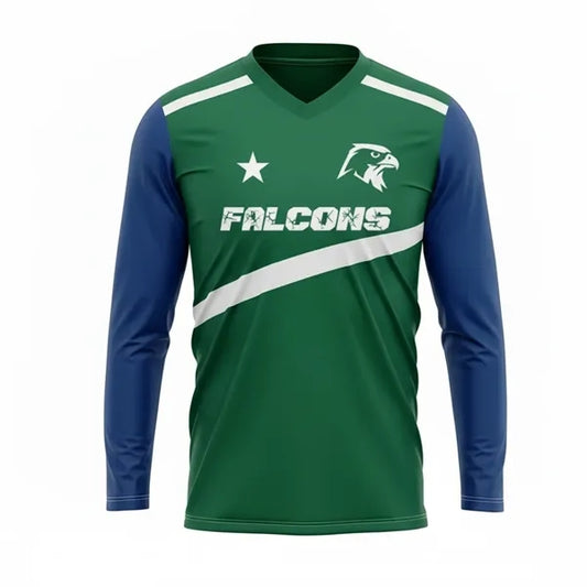 Unisex Sublimated Long Sleeve Soccer Jersey 150G
