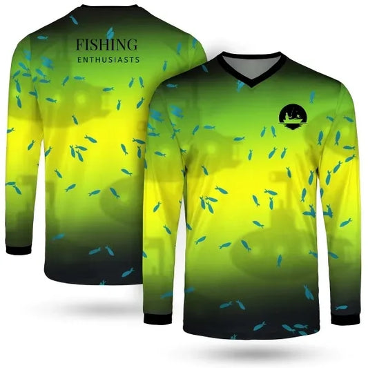 5.3 oz Sublimation Custom Long Sleeve T-Shirt