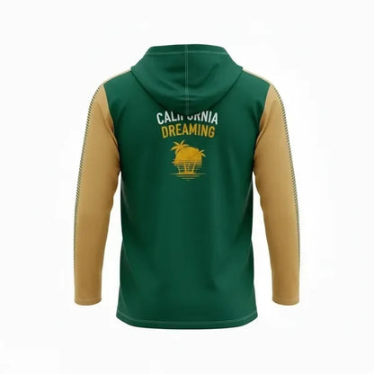 Long Sleeve Hooded T-Shirt Sublimated Unisex (Interlock)