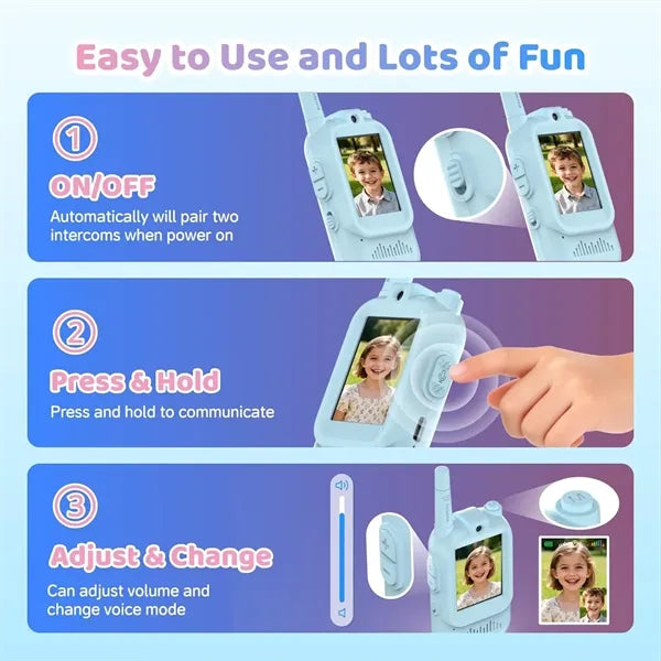 Video Walkie Talkies for Kids