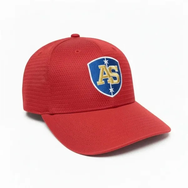 Premium Structured K093 Mesh Baseball Cap w/ Front Embroider