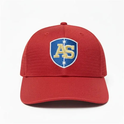 Premium Structured K093 Mesh Baseball Cap w/ Front Embroider