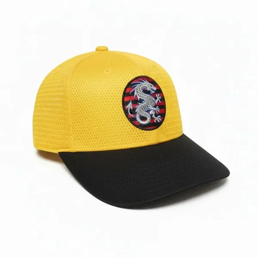 Structured Embroidered Mesh Baseball Cap K093