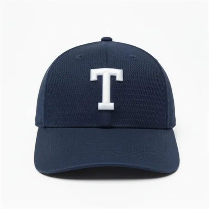Structured Embroidered Mesh Baseball Cap K093