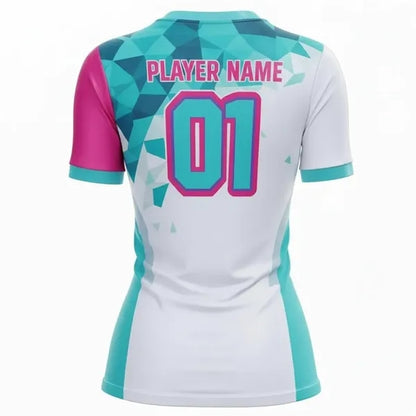 Women's Volleyball Cap Sleeve sublimated Jersey