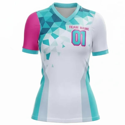 Women's Volleyball Cap Sleeve sublimated Jersey