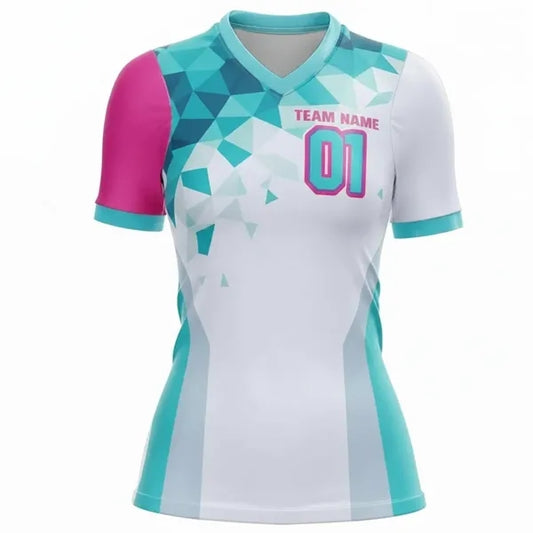 Women's Volleyball Cap Sleeve sublimated Jersey
