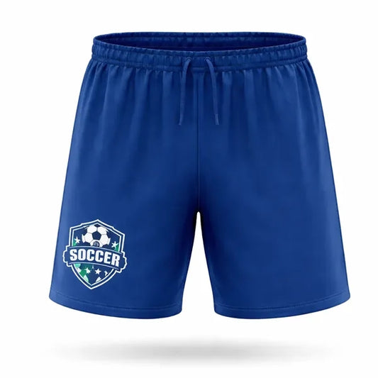 Men's Full Color Soccer Shorts (Polyester)