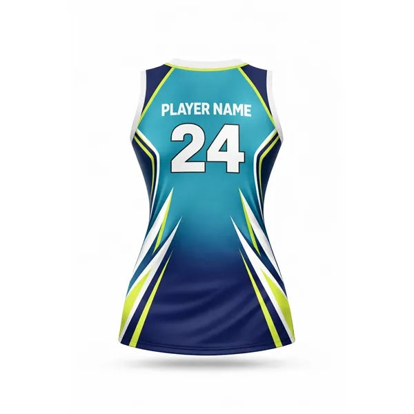 Custom Women's Volleyball Sleeveless Jersey (Sublimated)