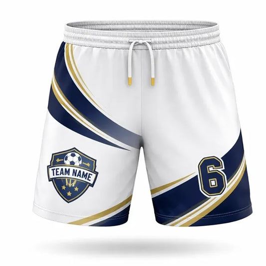 Men's Poly Spandex Performance Sublimated Soccer Shorts