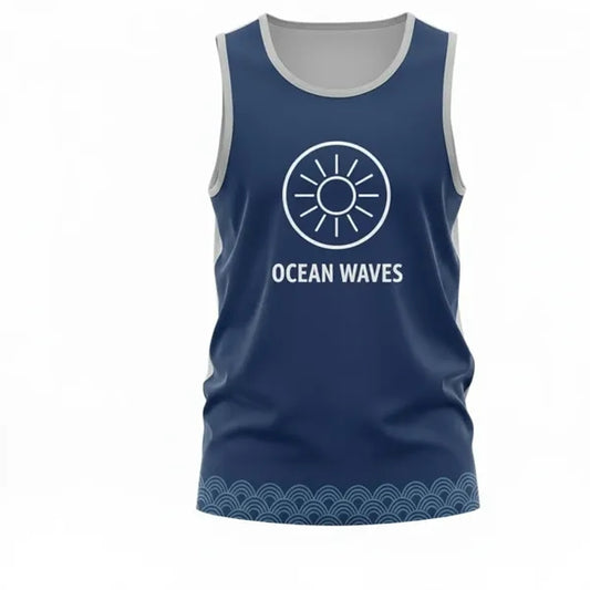 Unisex Tank Top Sublimated Jersey Style - Spandex Interlock