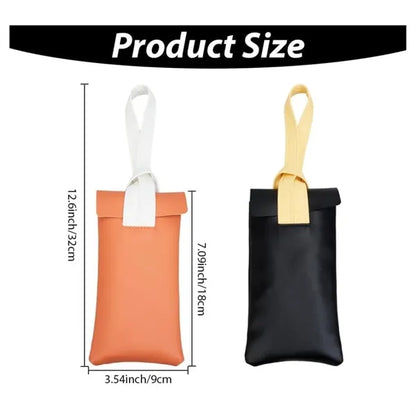 Soft Leather Eyeglass Bags