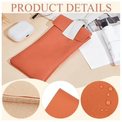 Soft Leather Eyeglass Bags