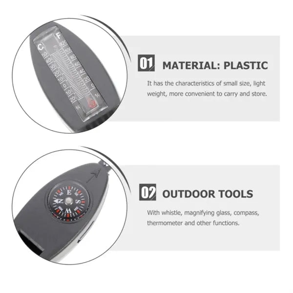 Hiking Whistle Compass