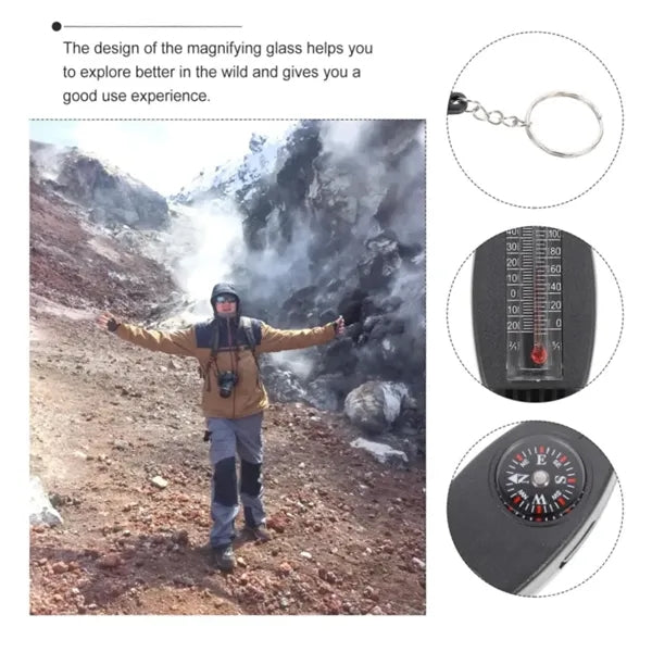 Hiking Whistle Compass