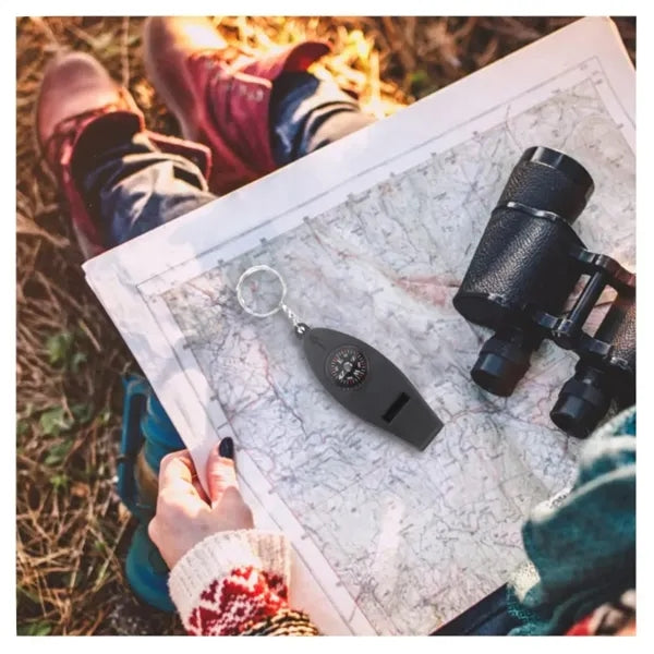 Hiking Whistle Compass