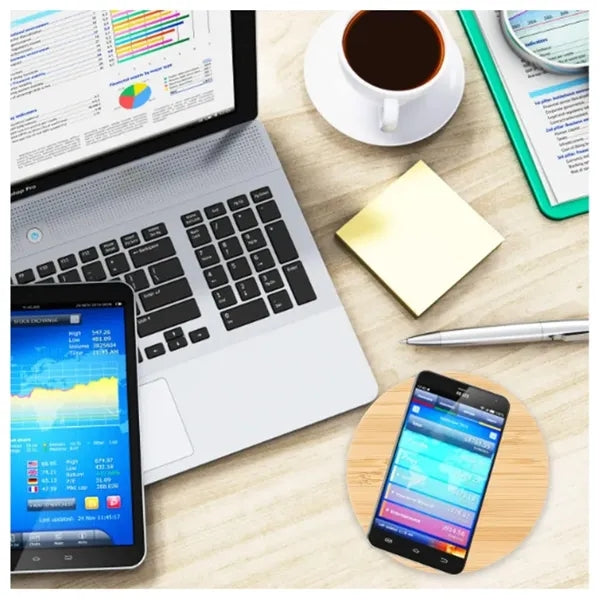 Bamboo Wood Fast Wireless Charger