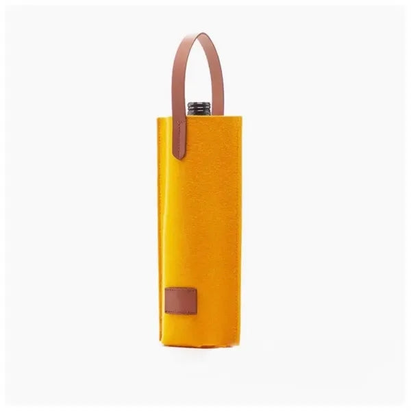 Felt Bottle Wine Tote Bag