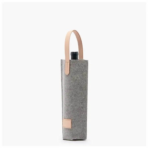 Felt Bottle Wine Tote Bag